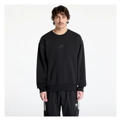 Mikina adidas All Szn Graphic Crew Sweatshirt Black/ Black/ Black