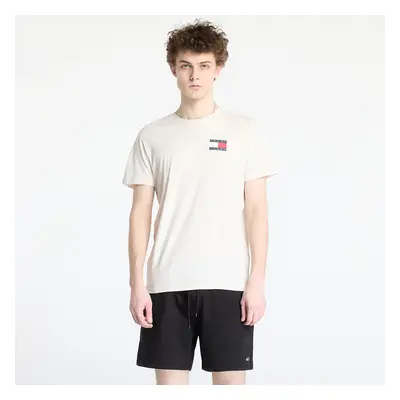 Tričko Tommy Jeans Slim Essential Tee Beige