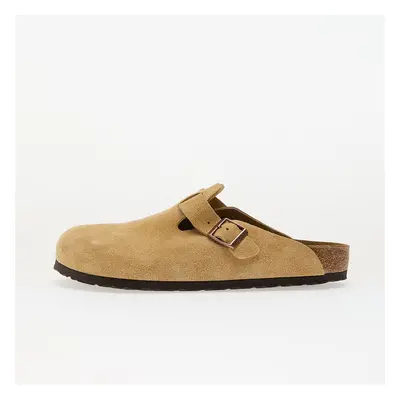 Tenisky Birkenstock Boston Suede Leather Latte Cream EUR