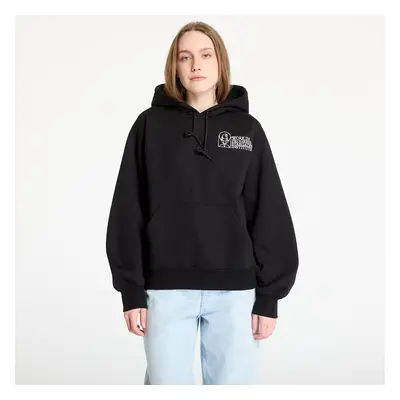 Mikina Carhartt WIP Hooded Stargazer Sweat UNISEX Black/ White