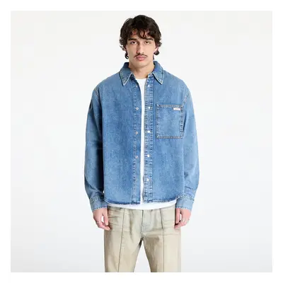 Košile Calvin Klein Jeans Regular Denim Shirt Denim Light