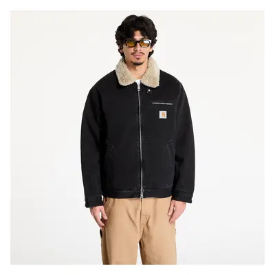 Bunda Carhartt WIP Herald Jacket UNISEX Black/ Wall Stone Washed