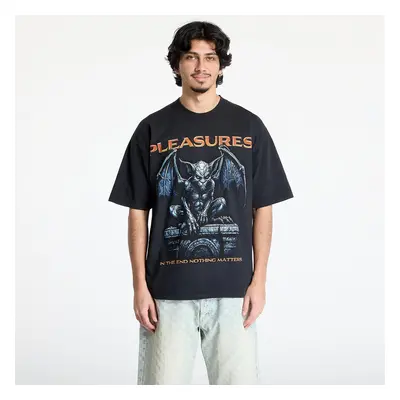 Tričko PLEASURES Gargoyle T-Shirt Black Edge