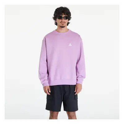 Mikina Nike ACG Therma-FIT Fleece Crew Rush Fuchsia/ Summit White