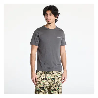 Tričko Columbia Kwick Hike™ Back Graphic Shortsleeve Tee Black Heather/ Linear View Multi