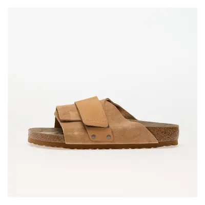 Tenisky Birkenstock Kyoto Velvet Leather Soft Suede & Nubuck Clay EUR