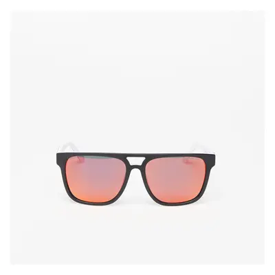 Sluneční brýle Horsefeathers Trigger Sunglasses Matt Black/ Mirror Red