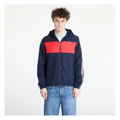 Bunda LACOSTE Diamond Weave Jacket Navy Blue/ Grenadine