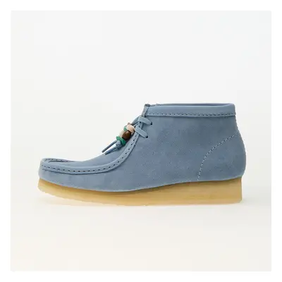 Tenisky Clarks Originals Wallabee Boot Powder Blue Sde EUR