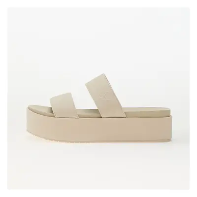 Tenisky Calvin Klein Jeans Flatform Sandal Webb Beige EUR