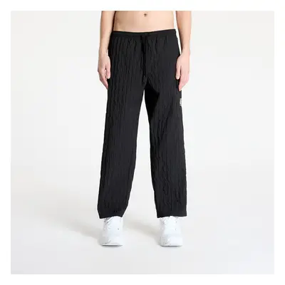 Kalhoty PLEASURES Rescue Pleated Cargo Pants Black