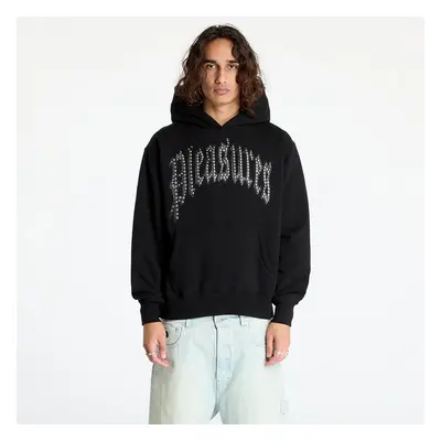 Mikina PLEASURES Twitch Studded Hoodie Black