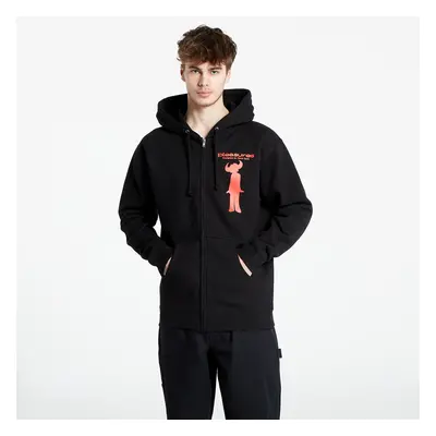 Mikina PLEASURES x Jamiroquai High Times Zip Hooded Sweatshirt Black