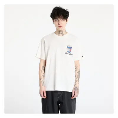 Tričko Tommy Jeans Relaxed Novelty Tee White