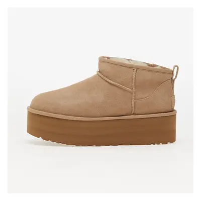 Tenisky UGG W Classic Ultra Mini Platform Sand EUR