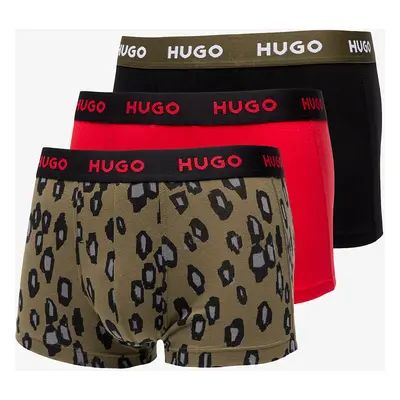 Boxerky Hugo Boss Trunk 3-Pack Design Multicolor