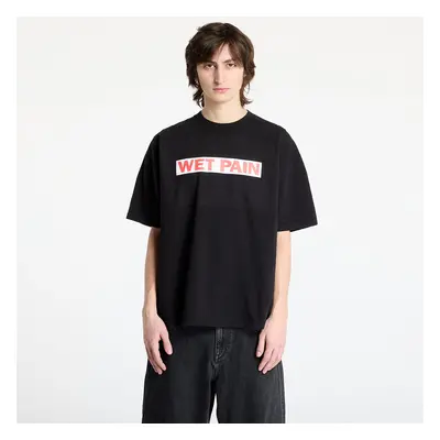 Tričko PLEASURES Wet Pain T-Shirt Black