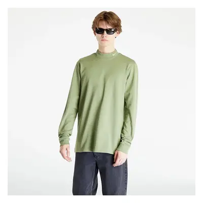 Tričko Nike Sportswear Long Sleeve Mock-Neck Shirt Oil Green/ White