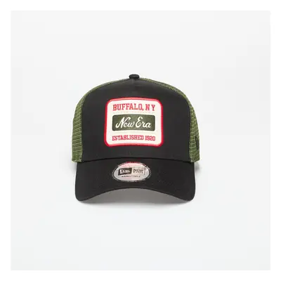 Kšiltovka New Era 9FORTY A-Frame Trucker Patch Black/ New Olive