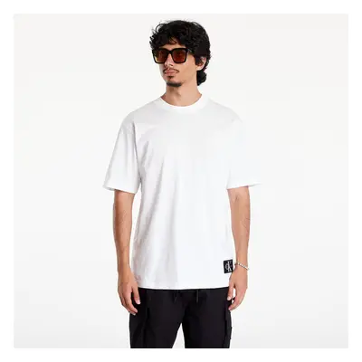 Tričko Calvin Klein Jeans Badge Relaxed Tee White