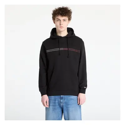 Mikina Tommy Jeans Regular Entry Graphic Hoodie Black