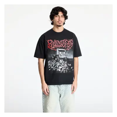 Tričko PLEASURES Off Road T-Shirt Black