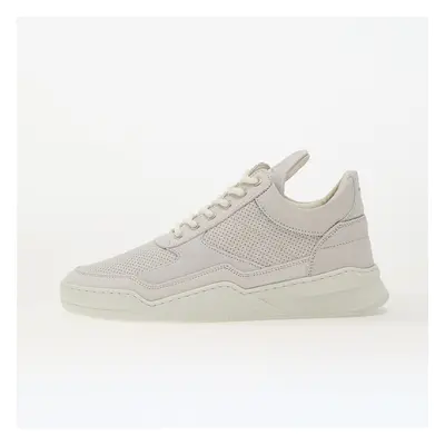 Tenisky Filling Pieces Low Top Ghost Panel All White EUR