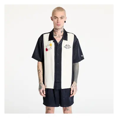 Košile New Era Stripe Revere Shirt UNISEX Navy