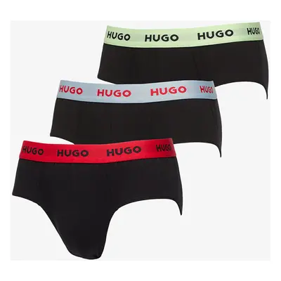 Boxerky Hugo Boss Cotton Stretch Hipbrief 3-Pack Multicolor