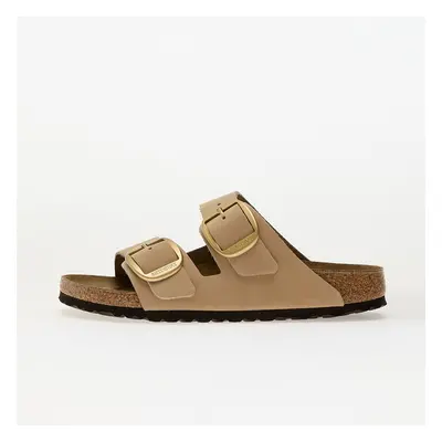 Tenisky Birkenstock Arizona Big Buckle Nubuk Leather Sandcastle EUR