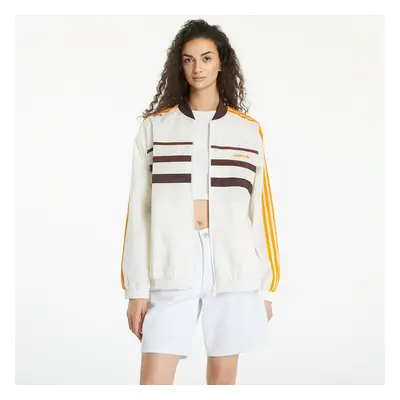 Bunda adidas '80S Track Top Off White/ Shadow Brown