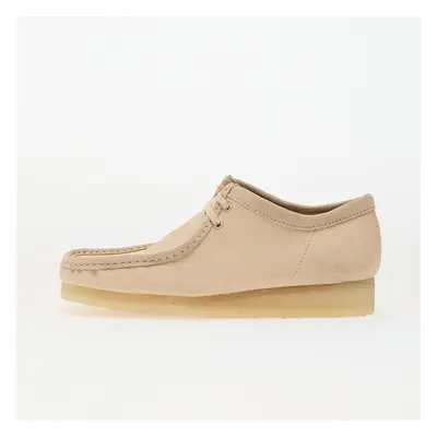 Tenisky Clarks Originals Wallabee Taupe Canvas EUR