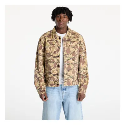 Bunda RIPNDIP Wired Button Up Jacket Tan Camo