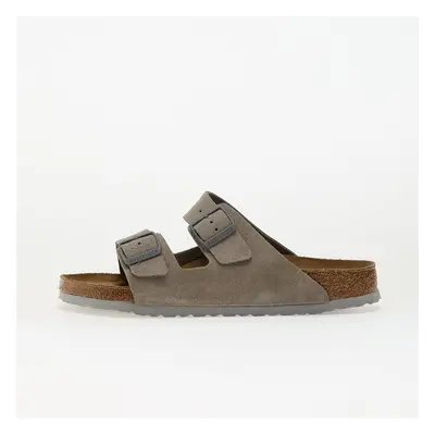 Tenisky Birkenstock Arizona Suede Leather Stone Coin EUR