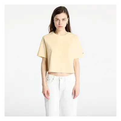 Tričko Tommy Jeans Relaxed Tonal Crew T-Shirt Yellow