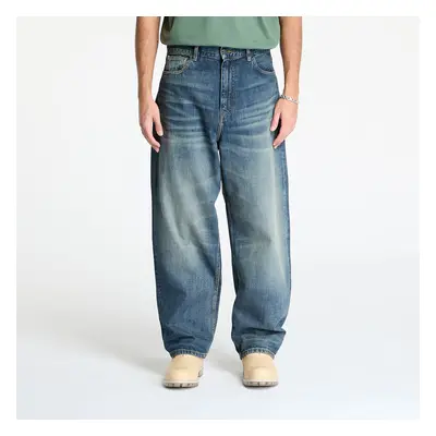 Kalhoty Carhartt WIP W' Brandon Pant Blue Worn Used Wash