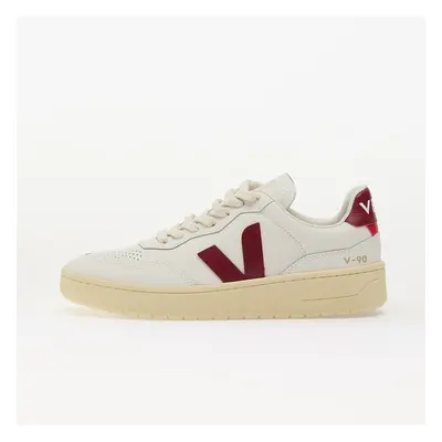 Tenisky Veja W V-90 O.T Leather Ex-White_Marsala EUR