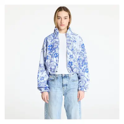 Bunda Nike Sportswear Collection Women's Oversized Jacquard Track Jacket White/ Hyper Royal/ Whi