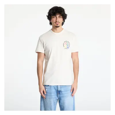 Tričko Tommy Jeans Regular 4Clr Crest Tee Beige