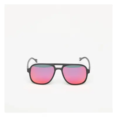 Sluneční brýle Horsefeathers Corp Sunglasses Matt Black/ Mirror Red