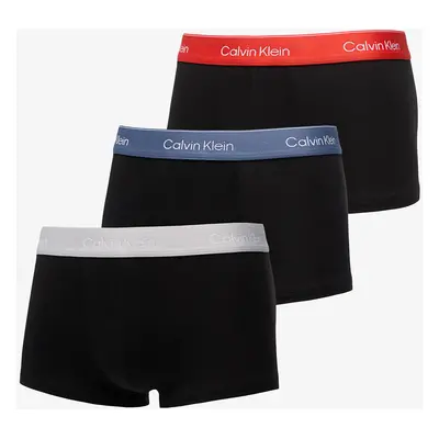 Boxerky Calvin Klein Low Rise Trunk 3-Pack Black