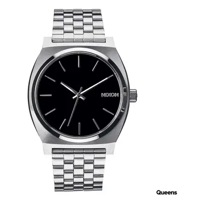 Hodinky Nixon Time Teller Silver/ Black