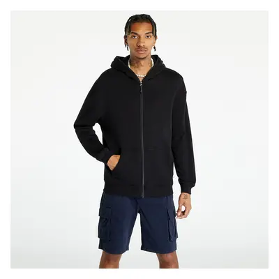 Mikina Urban Classics Organic Full Zip Hoodie Black