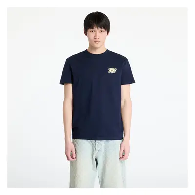 Tričko Tommy Jeans Regular Bubble Back Tee Blue