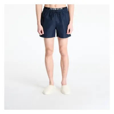 Plavky Calvin Klein Jeans Medium Double Wb Boardshorts Blue