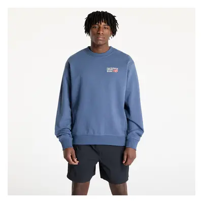 Mikina New Balance Athletics Premium Logo Crew Sweatshirt Vintaing