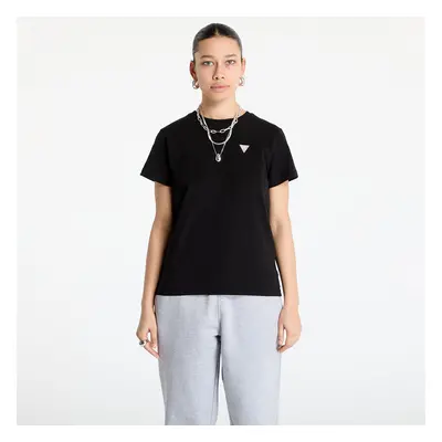 Tričko Guess JEANS Classic Mini Triangle Tee Jet Black A996