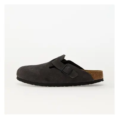 Tenisky Birkenstock Boston Suede Leather Velvet grey EUR