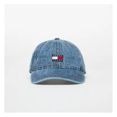 Kšiltovka Tommy Jeans Heritage Mid Denim Cap Denim