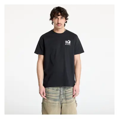 Tričko Columbia Explorers Canyon™ Back SS Tee Black/ Explore Outdoors